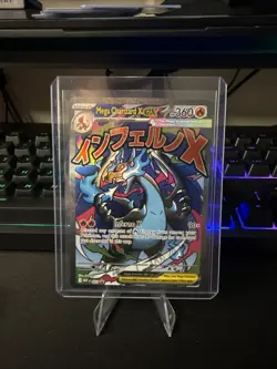 Pokemon TCG Mega Charizard x Ex 023 Black Star Promo MEP En. NM. - Image 1