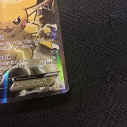 Pokemon Pikachu-EX (XY124/211) XY Black Star Promos DMG HOLO - Image 5