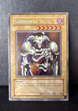 Yugioh Summoned Skull BPT-002 2002 Collectors Tin Limited Edition - Image 1