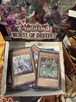 Yugioh Burst Of Destiny Booster Box Bulk - Image 1