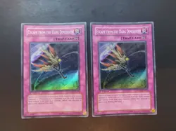 Yugioh - Escape from the Dark Dimension PTDN-EN072 Super Rare 1st Edition x1 - Image 1