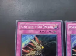 Yugioh - Escape from the Dark Dimension PTDN-EN072 Super Rare 1st Edition x1 - Image 2