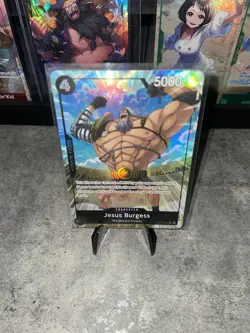 One Piece PRB02 The Best Vol 2 Jesus Burgess OP09-086 Alternate Art Near Mint - Image 1