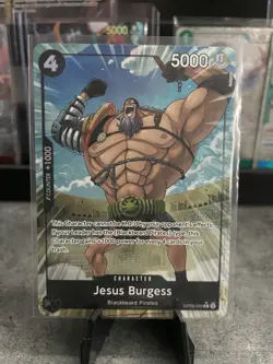 One Piece PRB02 The Best Vol 2 Jesus Burgess OP09-086 Alternate Art Near Mint - Image 2