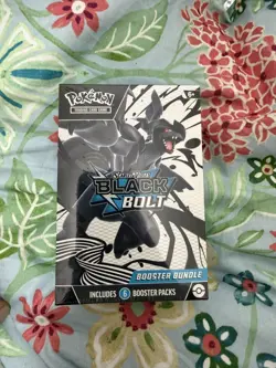 Pokemon TCG Scarlet & Violet Black Bolt Booster Bundle – Factory Sealed - Image 1