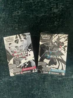Pokemon TCG: Scarlet & Violet - White Flare + Black Bolt - Booster Bundle - Pair - Image 1