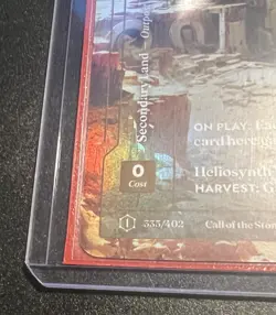 Wonder Of The First: Call Of The Stones “Forgekeep Outpost” 1st Edition Foil - Image 5