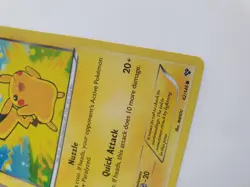 Pokemon TCG Pikachu 42/146 XY Base Set LEGO Movie Promo Cosmo Holo Card 2014 - Image 4