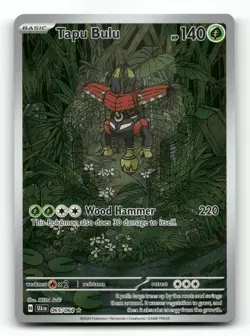 Tapu Bulu 065/064 - Shrouded Fable - Pokemon Card NM/M - Image 1