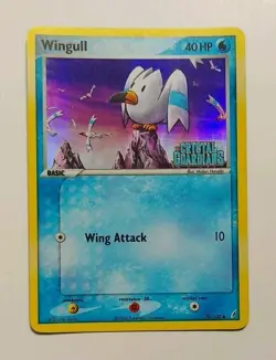 Wingull 70/100 Stamped Reverse Holo Crystal Guardians Pokemon Card 2006 - Image 1