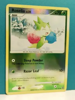 Roselia 62/132 - Secret Wonders Reverse Holo Diamond & Pearl Pokemon Card 2007 - Image 4