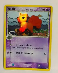 Vulpix 70/101 EX Dragon Frontiers Stamped Reverse Holo Pokemon Card 2006 - Image 1