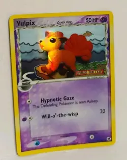 Vulpix 70/101 EX Dragon Frontiers Stamped Reverse Holo Pokemon Card 2006 - Image 3