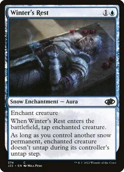 Winter's Rest C Regular #374 | J22 Jumpstart 2022 | MTG - Image 1