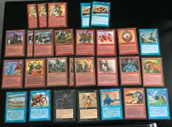 Lot Of 28 Vtg MTG 1994-1996 Only Era Magic The Gathering Cards 90s Og Played - Image 1