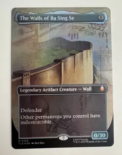 The Walls of Ba Sing Se (Borderless) Avatar: The Last Airbender Foil - MTG - NM - Image 1