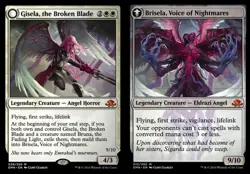 Gisela, the Broken Blade // Voice of Nightmares Eldritch Moon Magic mtg LP - Image 1