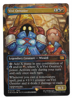 Vivi Ornitier - Chocobo Track Foil Extended Art FIN NM MTG - Image 1