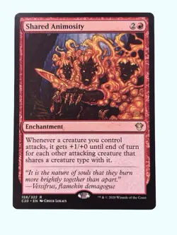 Shared Animosity, Commander 2020, NM Near Mint, Magic the Gathering MTG - Image 1
