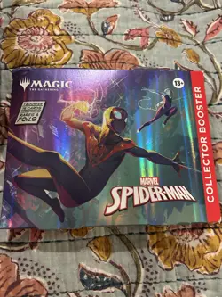 Magic The Gathering MTG Marvel's Spider-Man - Collector Booster Omega Pack - Image 1