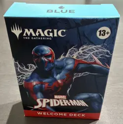 Magic: The Gathering Marvel Spider-Man Welcome Deck Blue Spider-Man 2099 New - Image 1