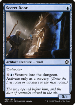 Secret Door #71 | Near Mint FOIL | Adventures in the Forgotten Realms Magic MTG - Image 1