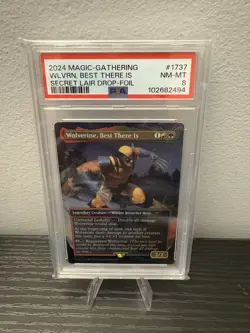 MTG Marvel Secret Lair Wolverine Best There Is PSA 8 Near Mint - Image 1