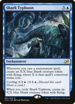 Shark Typhoon IKORIA MTG MAGIC ENCHANTMENT RARE - Image 1