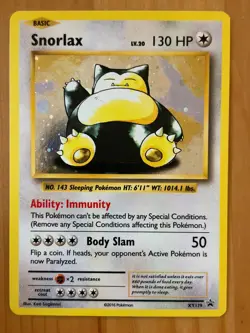 Snorlax XY179 Cosmos Holo MP - X & Y Promo 2016 - Pokemon TCG - Image 1