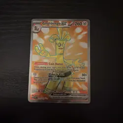 Pokemon TCG Gholdengo ex - 231/182 Paradox Rift Full Art Ultra Rare - NM/MINT - Image 1