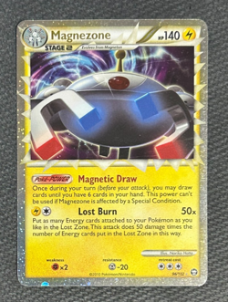 Pokemon Magnezone Prime HGSS Triumphant 96/102 Holo - NM - Image 2