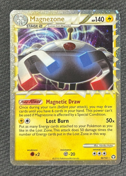 Pokemon Magnezone Prime HGSS Triumphant 96/102 Holo - NM - Image 4