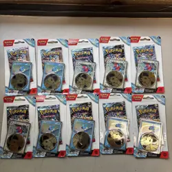 Pokemon Stellar Crown Sealed Check Lane Blister Packs 10 Sealed New Bag 2 - Image 1