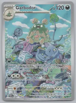 Pokemon TCG - Garbodor - 204/182 - SV04: Paradox Rift (PAR) -q983 - Image 1
