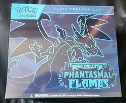 Pokemon TCG Mega Evolution Phantasmal Flames Elite Trainer Box ETB Sealed - Image 1
