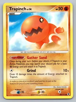 Pokemon TCG Rising Rivals Trapinch #84 - Image 1