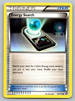 Pokemon TCG Black and White Energy Search 93/114 - Image 1