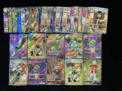 2024 Pokemon TCG S-Chinese CS5.5C 068/066 143/128 SR Virizion V Holo Lot*35 LU57 - Image 1