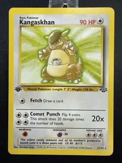 Kangaskhan 21/64 Non-Holo 1st Edition - Pokemon Jungle - LP - Image 1