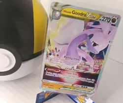 Hisuian Goodra VSTAR 136/196 Ultra Rare Pokemon 2022 Lost Origin NM - Image 1