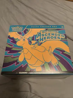 Pokemon Elite Trainer Box Mega Evolution Ascended Heroes - Image 1