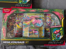 Pokemon Mega Venusaur EX Premium Collection Factory Sealed x3 - Image 4