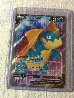 Pokemon Card Drednaw V 069/073 Champions Path Full Art Ultra Rare Near Mint - Image 1