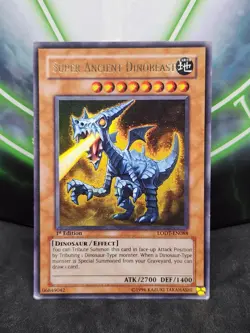 Yugioh Super-Ancient Dinobeast LODT-EN088 Ultra Rare 1st Edition MP - Image 1