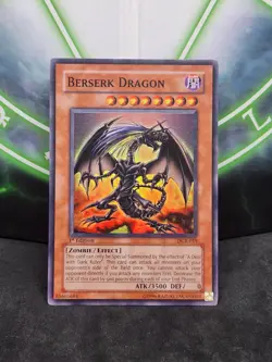 Yugioh Berserk Dragon DCR-019 Super Rare 1st Edition NM - Image 1
