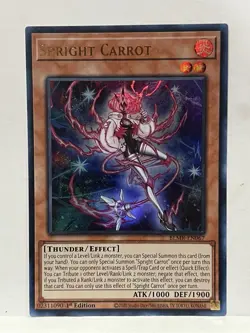 Spright Carrot BLMR-EN067 Ultra Rare NM 1st Edition Yugioh TCG - Image 1
