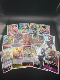 One Piece TCG Japanese Lot 18 Count SR Lot - Image 1