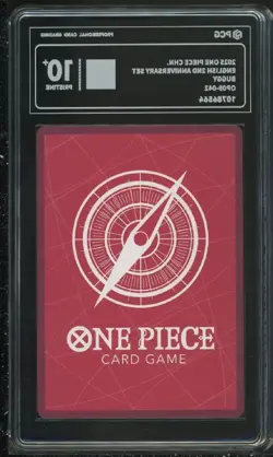 2025 One Piece Chinese2nd Anniversary Set #042 BUGGY PCG 10 PRISTINE JE21 - Image 2