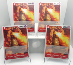 Dragon Number Thirteen Playset - OP10-012 x4 - Royal Blood - One Piece TCG - Image 1