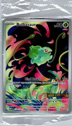 Sealed - Bulbasaur - (Mega Evolution Stamped) 133/132 - Pokemon Card - Image 1